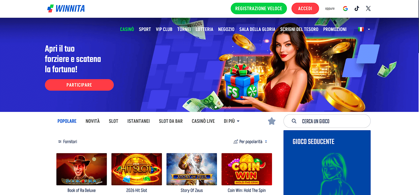Winnita casino non AAMS